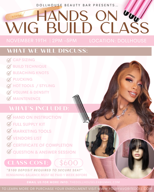 Hands On Wig Build Class
